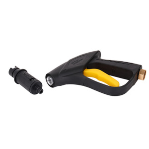 Pistolet à eau en forme d'éventail, corps en plastique, pression de 15 bars, accessoire de lavage de voiture manuel, filetage extérieur 14 mm, filetage intérieur 22 mm - Product Image 1