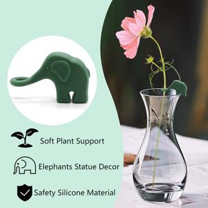 Propagation des plantes copain feuille copain fleurs Support <span class=keywords><strong>pour</strong></span> germes tiges boutures mignon éléphant porte-plante <span class=keywords><strong>pour</strong></span> les amoureux des plantes de jardin - Product Image 5