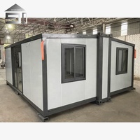 Conception détachable de maison de conteneur extensible pliant préfabriqué pour l'Australie