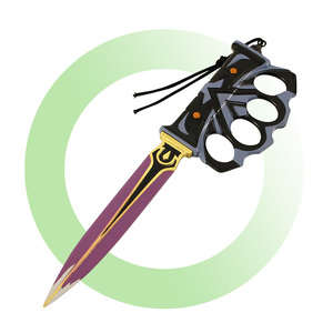 Valorant Cosplay niños juguete Aleación de Zinc Metal juguete modelo GRAN TAMAÑO espada modelo ambición de alza cuchillo - Product Image 1