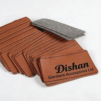 Écussons en cuir véritable et étiquettes en cuir véritable, de qualité supérieure, vintage, avec logo de marque personnalisé, gaufrés en 3D et découpés au laser, lavables, pour jeans, chapeaux et sacs