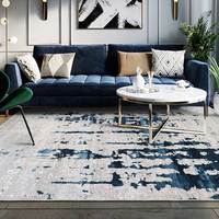 Tapis à shaggy en coton, tapisserie de luxe moderne et personnalisée, pour salon et chambre à coucher, de style marocain, tendance