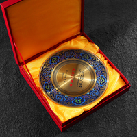 Maßgefertigte Zinklegierung Metall 3D Geprägte Gedenktafel Gold Souvenir Auszeichnungen Tabletts Gedenkplakette Metallplatte