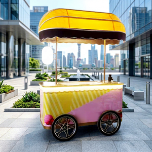 Small Gourmet Food Truck Trailer Mobile Ice Cream Transport Unit Special Transportation Unit - Product Image 1