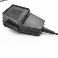 Mikrofon CB Kepala Penerbangan Konektor Bulat 4 Pin untuk Transceiver CB Cobra, Walkie Talkie Mobil, dan Hand Mic