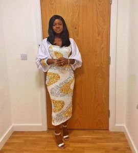 Paillettes de Noël <span class=keywords><strong>Fashion</strong></span> Party Robes de soirée africaines pour femmes <span class=keywords><strong>2022</strong></span> - Product Image 2