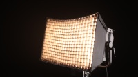 Projecteurs LED tout-en-un 350W à panneau souple - Blanc/Chaud/Blanc Naturel + CCT 2700K-10000K Contrôle DMX512 IP33 Haute IRC