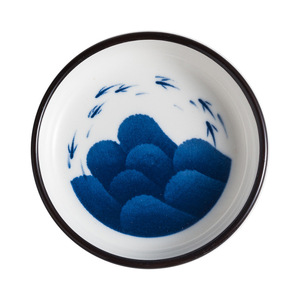 Plato de inmersión de porcelana de forma redonda comercial japonés de cerámica, cuenco pequeño para Postres, plato para aperitivos, plato pequeño para condimentos vegetales - Product Image 6
