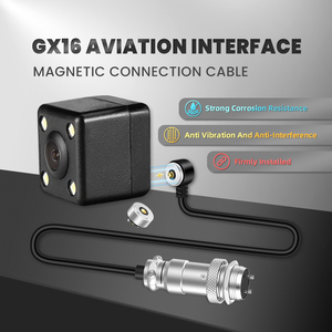 Cable Magnético de Interfaz de Aviación GX16, Cable Conector Magnético Industrial Médico Anti-tirones - Product Image 2