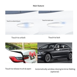 EASYGUARD - Système d'entrée confortable avec verrouillage et déverrouillage par contact, compatible avec les Mercedes-Benz W212 W205 C, E Series, fermeture automatique des vitres, ouverture du coffre par contact - Product Image 4