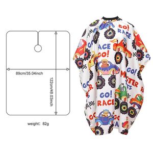 Fabricant fournisseur coupe <span class=keywords><strong>de</strong></span> cheveux pour enfants dinosaure écharpe enfants antiadhésif coupe <span class=keywords><strong>de</strong></span> cheveux écharpe bébé dessin animé châle en polyester matériel - Product Image 3