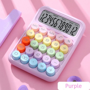 Calculadora de 12 Dígitos con Teclado Mecánico Silencioso, Calculadora Científica para Oficina y Estudio - Product Image 3