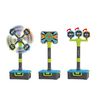 Kit de tir à l'arc pour enfants Chilomie Toys, pour les 3 ans et plus, arc lumineux, flèches souples en plastique, ventouses, carquois, sports de tir en plein air