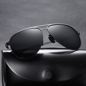 Hot Thương Hiệu Thiết Kế Đàn Ông Đa Giác Khung Nhôm Magiê Lái Xe Kính Râm Phân Cực UV400 - Product Image 3