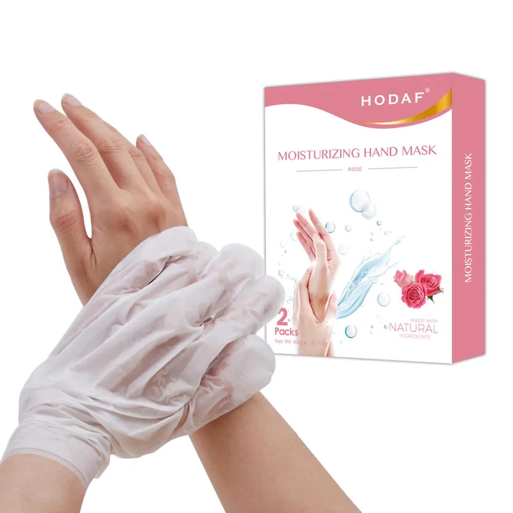 New Design Moisturizing Hand Mask Gloves OEM Whitening Peeling Hand Mask Skin Care Comfortable For Dry Hands