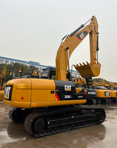 Excavatrice sur chenilles hydraulique d'occasion Cat323D de 23 tonnes, faible nombre d'heures de fonctionnement, d'origine japonaise, excavatrice Cat d'occasion, Cat 320 323 326 329 à vendre - Product Image 1