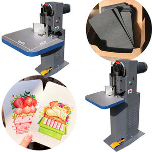 Machine de découpe de papier électrique GYANG à grande puissance pour angles et demi-cercles, robuste, avec matrice personnalisable - Product Image 1