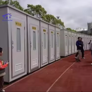 Baño Portátil Prefabricado para Exteriores, Contenedor de Baño, WC Móvil, Ducha para Parques Públicos - Product Image 1