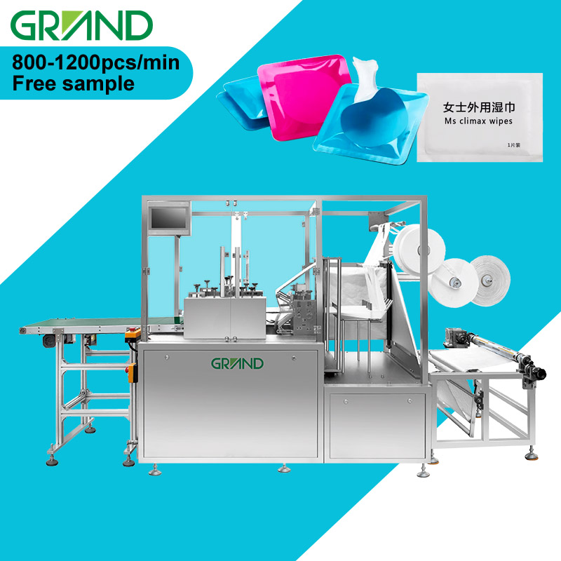 VPD-800 promescent hims культовые задержки салфетки делая машину антисептик waterwipes подставки для алкоголя складной и упаковочная машина для кофейных зерен
