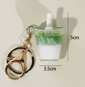 Portachiavi NFC a forma di mini tazza di caffè personalizzabile, con sublimazione, per Iced Americano, <span class=keywords><strong>Latte</strong></span>, Matcha, Mocha - Ingrosso - Product Image 6