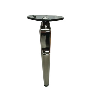 Aluminum Alloy <b>Sofa</b> Legs Customizable Round <b>Gold</b> Heavy Duty Contemporary Furniture Hardware Cabinet Support - Product Image 4