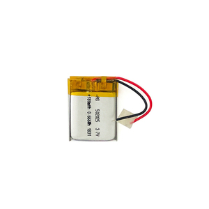 502025 battery cell lithium polymer lipo battery 180mah <span class=keywords><strong>3</strong></span>,7 v Headphones for bluetooth - Product Image 1