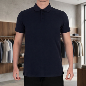 <b>Men's</b> Hip Hop Style Embroidered Knitted Short Sleeve Quick Dry Tan Beach T-Shirt Swimwear 1-Piece Button Design Say - Product Image 6