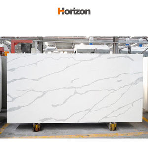 Nhân tạo calacatta đá thạch anh cho nhà bếp Countertop 3200mm x 1600mm đá bồn tắm sông băng trắng đá thạch anh bề mặt - Product Image 4