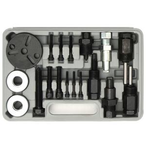 KHC 23Pcs Hand Operated Car Air Conditioning Repair <b>Tools</b> Set Hard Case Industrial Use Compressor Clutch Hub <b>Puller</b> Remover - Product Image 2