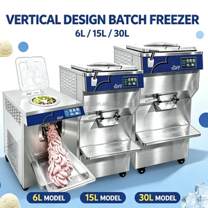 Nuova Macchina Verticale per Gelato Duro, Certificato CE, Doppio Cilindro, Congelatore Batch per Gelato, Polvere per <span class=keywords><strong>Gelateria</strong></span> - Product Image 5