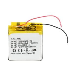 Batterie de remplacement Bluk 3.7V 120mAh Shuffle2 616-0274 pour <span class=keywords><strong>iPod</strong></span> <span class=keywords><strong>Shuffle</strong></span> 2ème génération, capacité réelle - Product Image 1