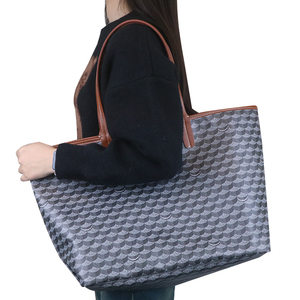 Bolso Tote de Mujer Multifuncional de Gran Capacidad con Estampado Floral Minimalista, Bolso de Hombro Casual Ligero - Product Image 2