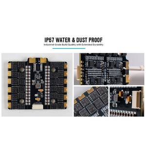 XFlight Hobby Metal FPV 80A 100A 4in1 BLS ESC 3-8S Input Long Range Fc+esc Stack F722 Flight Controller RC Drone Quadcopter - Product Image 3