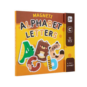 Jeu d'apprentissage magnétique Montessori Alphabet et Chiffres - Jeu d'<span class=keywords><strong>orthographe</strong></span> et de mathématiques pour l'éducation précoce des tout-petits de 3 ans et plus - Product Image 1