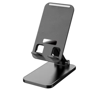 Dibaigou Hot Sales Portable Foldable Angle Adjustable Cell Phone Support Desk Mobile Phone Holder For Desktop Phone Holder Use