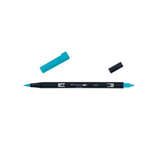 TOMBOW ABT - PENNARELLO DOUBLE BROSSE TURQUOISE - Product Image 1