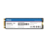 SSD Internal Industri Baru M.2 SATA 3.0 2TB 2280 Kecepatan Tinggi 543MB/s Baca