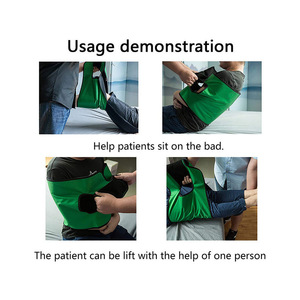 Cinturón de Marcha para Personas Mayores, Duradero, para Asistencia a la Ambulancia y Movilidad de Pacientes, Cinturón de Transferencia con Asas - Product Image 2