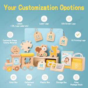 Montessori bận rộn xe buýt trường học Câu đố cho trẻ em bằng gỗ Bảng câu cá bảng chữ cái chữ số toán học hình dạng phân loại đồ chơi trò chơi - Product Image 5