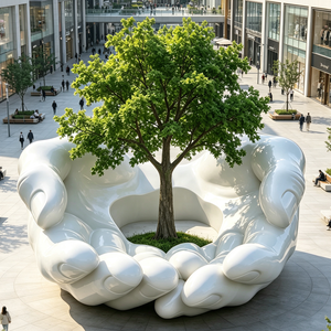 Sculpture <span class=keywords><strong>de</strong></span> main tenant un olivier, <span class=keywords><strong>prix</strong></span> bas - Product Image 3