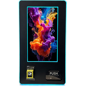 ตู้จำหน่ายสินค้าอัตโนมัติขนาดเล็กสำหรับไนต์คลับ พร้อมเครื่องอ่านบัตรและระบบตรวจสอบอายุ SDK สำหรับธุรกิจขนาดเล็ก - Product Image 1