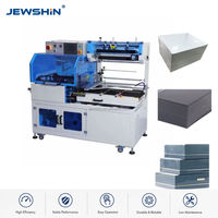 Machine d'emballage et de scellage en L entièrement automatique à ciseaux avec tunnel de rétraction pour films POF, boîtes cosmétiques, aliments, quincaillerie et jouets