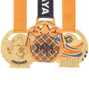 New Products Custom Triathlon Finisher Fun Run Medal 3D Track And Field Medals