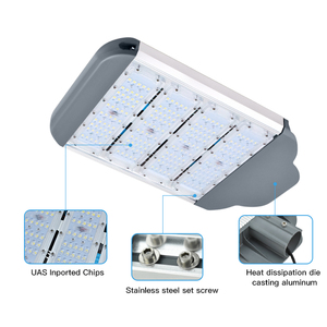 Nuevo Diseño de Farola LED de 100W, 120W, 150W y 300W con Carcasa de Aluminio, IP66, Fuente de Alimentación CA, LCS-JG, Lámpara de Calle para Exteriores - Product Image 5