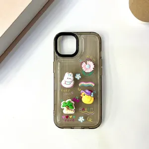 三星苹果泡泡壳清漆 + 3D娃娃手机套