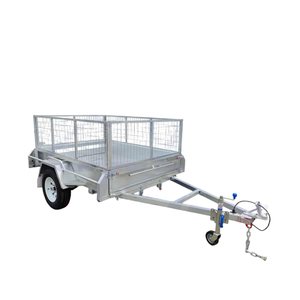 Remolques de Caja Galvanizados Personalizados, Remolque de Caja con Eje de 10*5 - Product Image 1