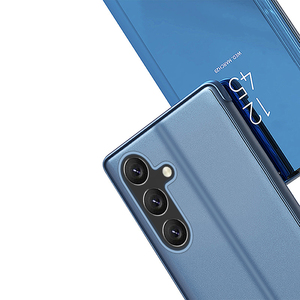 Funda Protectora para Teléfono con Espejo Transparente, Funda Protectora de Cuero Electrochapado con Tapa Abatible a Prueba de Golpes para Samsung <span class=keywords><strong>Galaxy</strong></span> A17 A56 A36 A26 - Product Image 6