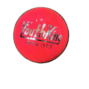 Youth Cricket Hardballs Durable Leather Hand-Stitched Pink Standard International ZAP SPORTS Outdoor Use - Product Image 1