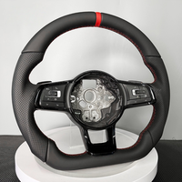 Volant en cuir perforé pour Volkswagen MK7 Golf 7 GTI Passat Polo Scirocco 2014-2018 GTD GTS GTE GLI R-Line R CC MK6