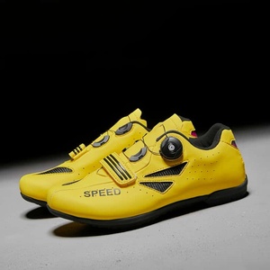 Nouvelles chaussures de cyclisme sans blocage pour hommes et femmes, semelle rigide, décontractées, pour le vélo de route et le VTT printemps-été - Product Image 2